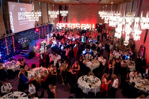 Celebrating success at the biggest ever Sports Ball